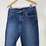 Favorite Daughter Valentina Boot Jeans Size 31 Super High Rise Mini Bootcut Blue Photo 6
