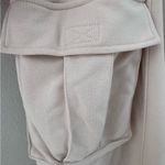 Lazy sundays size XL Wide Leg Cargo Sweatpants - Cream Photo 2