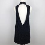 Show Me Your Mumu NWT  Friday Black Choker Cut out Dress XS Metallic Black Photo 8