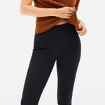 Everlane ‎ The Side-Zip Stretch Cotton Pant Black Charcoal Size US 6 Photo 0