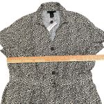 Lane Bryant Belted short sleeve collared safari romper Photo 4