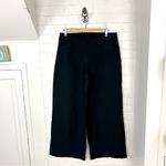 Old Navy Black High Rise Wide Leg Pixie Pants Size L Photo 2