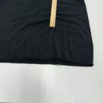 Mod Ref  Dress‎ Womens Small Black Knit V Neck Midi Pockets Photo 7