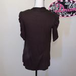 AB Studio NWT  cheetah print layered top with attached cardigan Photo 5
