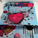 Wide Multicolored Abstract Headband Photo 2