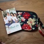 LUG Quilted RFID Convertible Crossbody Coupe 2 NWOT Travel Vacation Floral Print Blue Photo 7