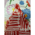 easel Oversized Cotton Star Patch Top in Light Pink Size S Photo 5