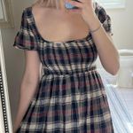 Urban Outfitters Plaid Babydoll Dress Photo 0