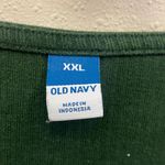 Old Navy Green Square Neck Long Sleeve Ribbed Bodysuit XXL Feminine 740 Photo 1