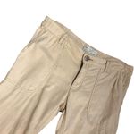 Free People Pants Linen SZ 4 Flare Leg Low Rise Ombre Browns Boho Chic 90's Photo 2