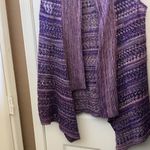 Christopher & Banks FINAL MARKDOWN  open knit vest medium Photo 1