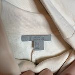 COS  off white cowl neck oversized sweatshirt dress tunic Photo 3