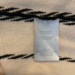 Gabby Skye Women Sweater Dress 1X Black Tan Stripe Swing Hem Trendy Office Photo 7