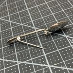 Vintage Spoon Brooch Pin Antique‎ Silver Tone Novelty Photo 1