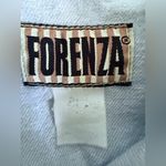 Forenza Vintage 80s Light Wash Denim And Lace Retro Jean Jacket New Wave Pop L Photo 8