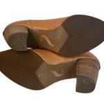 UGG  Charlotte Perforated Tan Leather Cowgirl Ankle Booties Zip Back Sz 7 EU 38 Photo 12