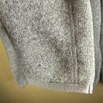 The North Face Crescent Shawl Toggle Button Sweater Women's Size XL Gray Photo 3