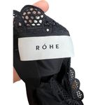 ROHE Magalie Silk Black Blouse NWT Sz. 40 (US 8/L) Size L Photo 11