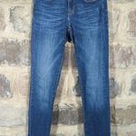 Joe Fresh Jeans Woman's 26/ 2 Blue Slim Low Rise Faded Skinny Y2K Retro Photo 0