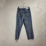 Pistola  Cassie Distressed High Rise Straight Leg Jeans Sz 27 Photo 12