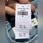 Abercrombie & Fitch  The 90’s Slim Straight ULTRA High Rise Curve Love Jeans NWT Photo 11