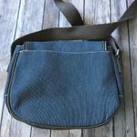 Thirty One Cross Body Purse Free to Be Denim Striped Jean Hobo Shoulder Bag Blue Photo 6