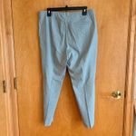 Theory Women's Light Blue Trousers Pants Size 8 Stretch Cropped Casual Photo 2