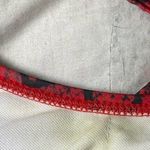 Amazon Red Snake Print High Hip Bikini Set Size Small Photo 3