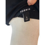 Torrid  Women's Size 5 Black Open‎ Front Knit Cardigan Blazer Plus Size Photo 5