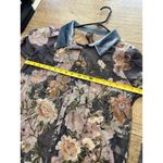 ARATTA Silent Journey For Adriana Fadded Black Floral Sheer Button Down SZ LG‎ Photo 13