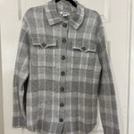 William Rast  Gray Checkered Utility Jacket Photo 8