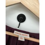 Knox Rose Midi Dress Size 2X Burgundy Embroidery Boho Peasant Fall Cottagecore Photo 5