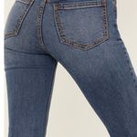 Shyanne NWT WOMEN'S MEDIUM WASH HIGH RISE RUFFLED SUPER FLARE STRETCH JEANS Photo 3