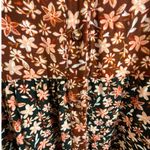 ZARA  Floral Printed Midi Mixed Pattern Balloon Sleeve Shirt Dress Photo 10