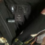 NBD NEW  Aida Dress in Black Floral Photo 4