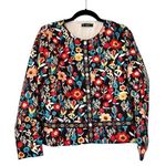 SheIn Floral Snap Front Jacket Womens XL Photo 0