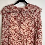 Free People Red These Dreams Babydoll Dress Sz Medium Photo 7