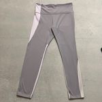 Athleta  Women's Leggins Purple Gray Cream Workout Size M. /  MSRP $ 89.00 Photo 5