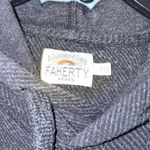 Faherty  Marled Hooded Knit Sweatshirt Long Sleeve Size Small Photo 1