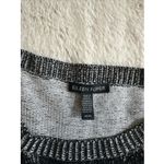 Eileen Fisher  Size M Tencel‎ Box Sweater Ballet Neck Black/White Texture Marled Photo 8
