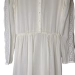 Gunne Sax Vintage Romantic Renaissance Ivory White Lace Prairie Dress 70s Photo 11