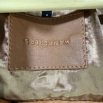 Wanderers The Londoner Cardi Lamb Leather Jacket Tan Photo 6