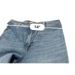 Mango  High-Rise Frayed-Hem Wide-Leg Ankle Jeans "Catherine" Culotte Size 6 Photo 7