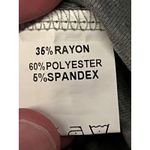 Bluetime Hoodie Womens Small Gray Leopard Colorblock Pullover Sweatshirt Photo 5