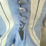 Girl Krazy Cropped Tie Front Bell Sleeve Blouse Photo 5