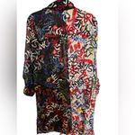 Live 4 Truth  graffiti print sheer long sleeve blouse Size 1x Photo 5