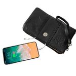 Stone Mountain Handbag Bonded‎ Leather Trifecta Little Black Purse W/ Crossbody Photo 3