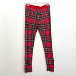 PINK - Victoria's Secret VS  Cozy Sleep Jogger Pants Red Plaid CHRISTMAS Pajamas PJs Photo 8
