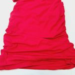 superdown Darcey Ruched Mini Dress in Red XS Photo 2