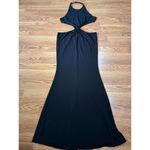Retrofête black bodycon cut-out maxi RAVEN DRESS size XL Photo 10